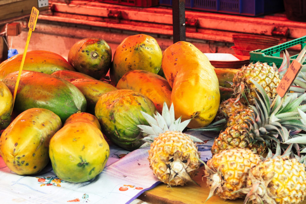 Le marché de Saint Pierre à la Réunion